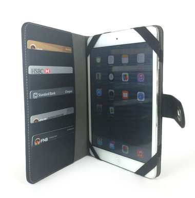 9" TABLET LEATHERETTE CASE WITH CREDIT CARD HOLDER