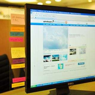 2 x Monitor Memo Board