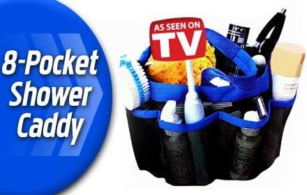 8 Pocket Shower Caddy 