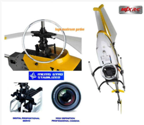 2.4 GHZ R/C HELICOPTER WITH BUILT IN HD CAMERA