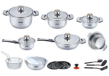 21 PCS MAYERHOUSE COOKWARE