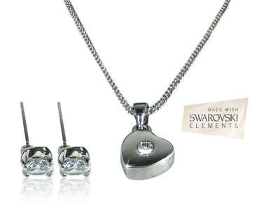 I Heart You Swarovski Set
