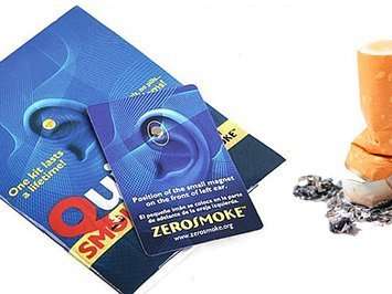 ZERO SMOKE AURICULAR THERAPY MAGNET