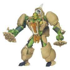 Transformers Generations "Thrilling 30" Series Voyager Class 7 Inch Tall Robot Action Figure - Maximal RHINOX with Twin Spinning Gattling Gun (Beast Mode: Rhinoceros)