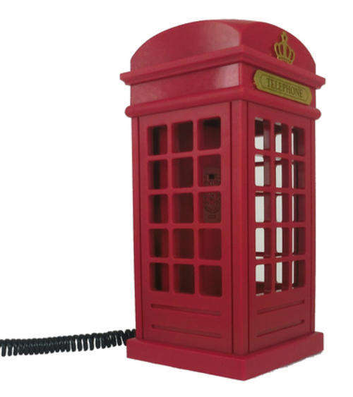VINTAGE BRITISH PHONE BOOTH