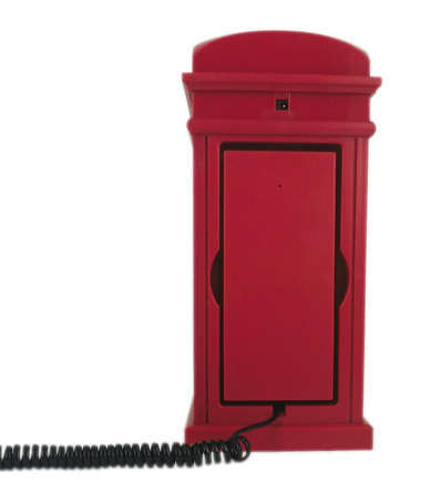 VINTAGE BRITISH PHONE BOOTH