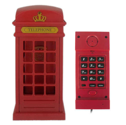 VINTAGE BRITISH PHONE BOOTH