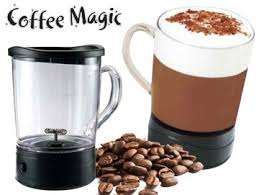 COFFEE MAGIC BATTERY OPERATED FROTHING MUG