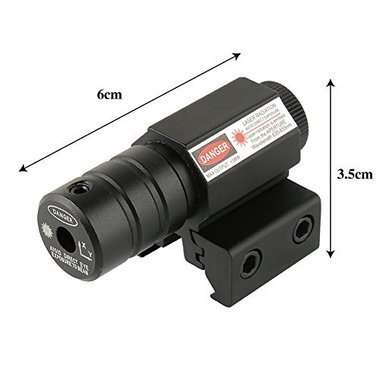 RED LASER BEAM DOT SIGHT SCOPE