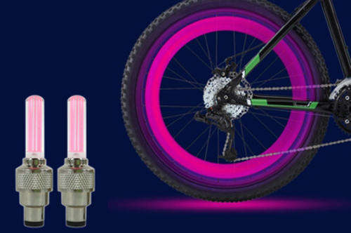 MULTICOLOR LED BIKE-WHEEL LIGHTS