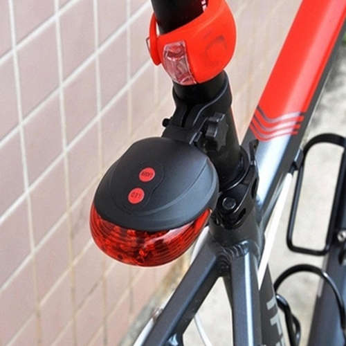 LED BIKE TAIL LIGHT WITH LASER SAFETY LANE