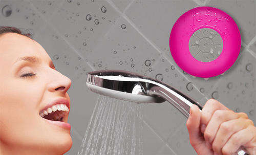 WATERPROOF BLUETOOTH SHOWER SPEAKER