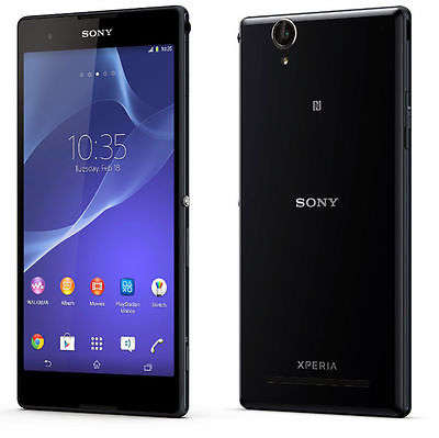 Sony XPERIA T2 Ultra Dual D5322 13MP 3G 8GB Black Phone
