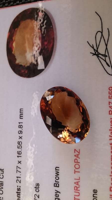 Topaz 29.72 carat