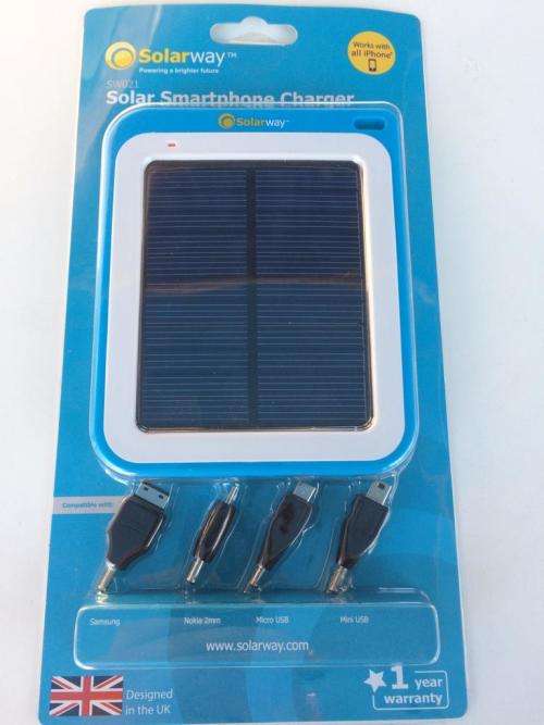 2000mah POWER BANK / SOLAR CELLULER CHARGER / LED LIGHT/