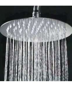 ULTA MODERN  SHOWER HEAD AND FITTING / 200 x 200 mm /EASY CLEANING NOZZLE / VERY LTD STOCK LEFT !!
