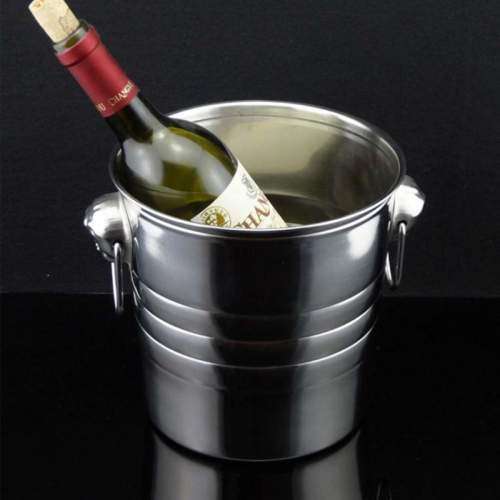 5 L CLASSIC STAINLESS STEEL ICE BUCKET / WINE COOLER LTD STOCK R145