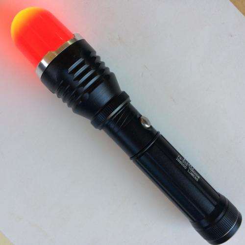 ALUMINIUM, HEAVY DUTY, SUPER BRIGHT ZOOM FLASHLIGHT 5000 TO 28000 LM