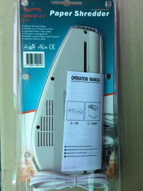 MOBILE PAPER SHREDDER..PROTECT YOUR PERSONAL AND BUSINESS INFORMATION!