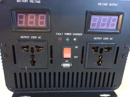 4000W CONTINUOUS /8000W SURGE POWER/ 12V-24V SINE WAVE...UPS INVERTER / CHARGER...Value R 7950.00