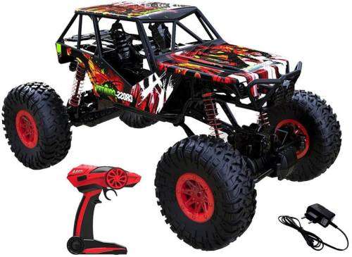 SUPER LARGE ROCK T-CRAWLER 4X4 - LARGE SCALE 1:10 - LOADS OF FUN !!