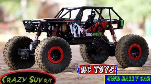 SUPER LARGE ROCK T-CRAWLER 4X4 - LARGE SCALE 1:10 - LOADS OF FUN !!