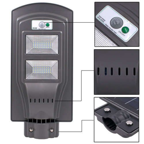 40 Watt LED SOLAR STREET LIGHT, PIR, MOTION DETECTION, WATERPROOF, 3 X LIGHTING MODES,DIM FUNCTION .