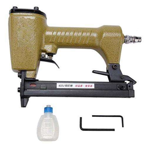 ZIRO 422J 1/4" PNEUMATIC LARGE STAPLE GUN... CONTINUOUS DRIVING...LARGE NAIL STAPLES !!