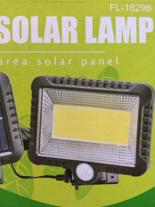 LED Multi functional SOLAR FLOOD LIGHT - PIR Motion Sensor Detection-Rain proof-Easy Installation
