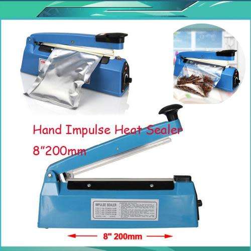 200MM IMPULSE SEALER - KEEP PRODUCE FRESH OR USE FOR PACKAGING GOODS