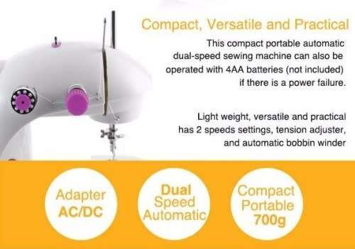 PORTABLE SEWING MACHINE...LIGHTWEIGHT...SEW ON THE GO...BESTS PRICE IN SA !!
