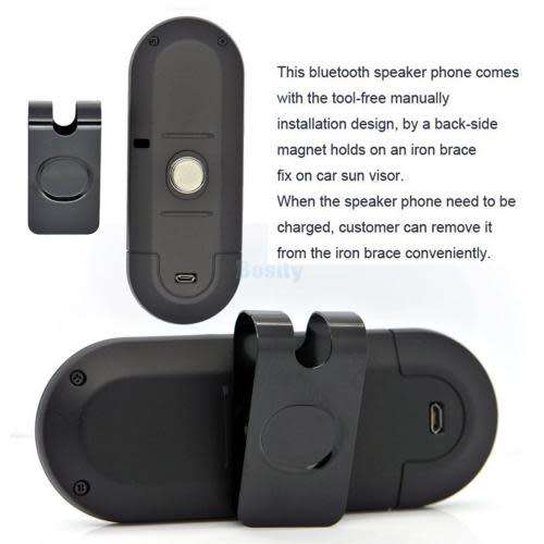 CAR BLUETOOTH SPEAKER...HANDSFREE...NO INSTALLATION REQUIRED