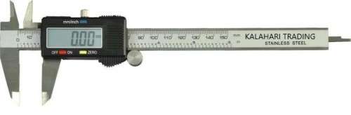 PROFESSIONAL DIGITAL 150mm VERNIER/CALIPER...LCD DISPLAY...HARDENED STAINLESS STEEL..MIN 2 PER ORDER