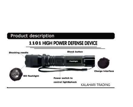 SECURITY FLASHLIGHT TAZER/STUN GUN....PERFECT FOR YOUR HANDBAG OR VEHICLE...PROTECT YOURSELF!!