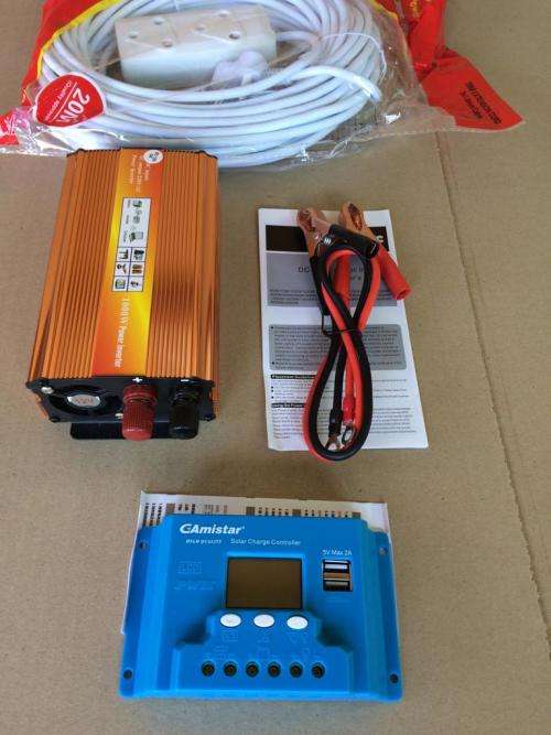 1000W INVERTER + 10A CONTROLLER + 20M EXTENSION CABLE COMBO / BIG SAVING ON SHIPPING COST !!