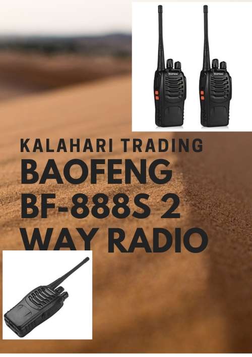 2 WAY RADIO / WALKIE TALKIE...SET OF 2...MULTIFUNCTION...NEW !! 6 HOUR BATTERY LIFE !!