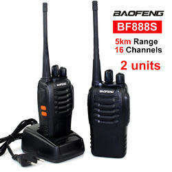 2 WAY RADIO / WALKIE TALKIE...SET OF 2...MULTIFUNCTION...NEW !! 6 HOUR BATTERY LIFE !!