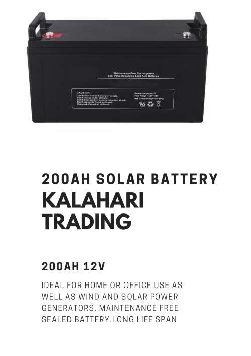 200AH SOLAR BATTERY...YOUR START TO GETTING OFF THE GRID !!