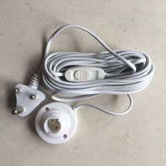 10 LAMP CORD WITH PLUG & ON / OFF SWITCH