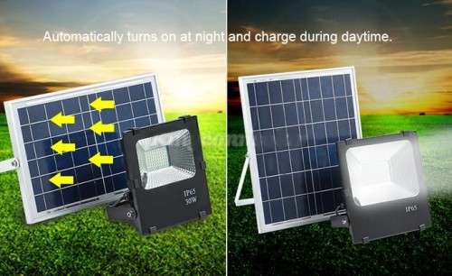 DIGIMARK 30W SOLAR FLOOD LIGHT....IT COSTS NOTHING TO USE!!