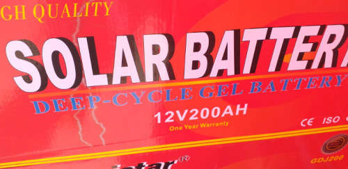 200AH SOLAR BATTERY...YOUR START TO GETTING OFF THE GRID !!VALUE R 3975.00