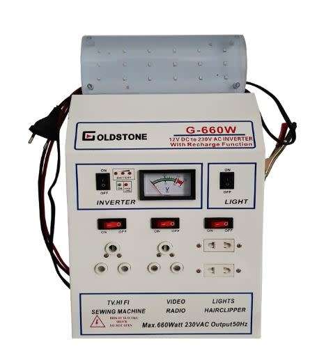 GOLDSTONE GS660 INVERTER...QUICK AND EASY TO USE...POWER SOLUTION