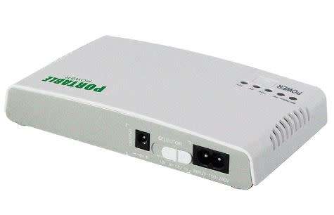 PORTABLE POWER...MINI UPS...9V/12V/15V/24V...IDEAL FOR YOUR PC and ROUTER WHEN POWER IS OUT !!
