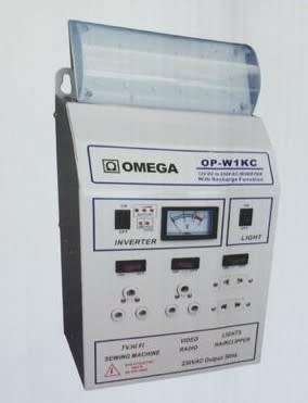 OMEGA 1KVA  DC TO AC INVERTER WITH RECHARGE FUNCTION