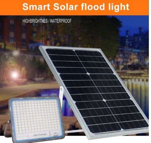 200W SOLAR  FLOOD LIGHT...EXCELLENT QUALITY...50 000 HRS LIFE SPAN ...LTD OFFER AT THIS PRICE