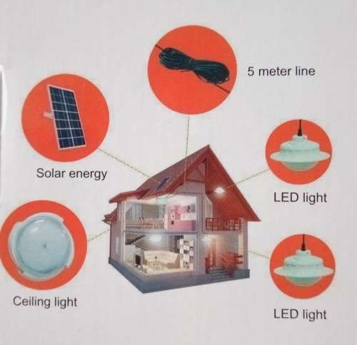 30W SOLAR LIGHTING KIT...IDEAL FOR CAMPING OR SAVING ELECTRICITY