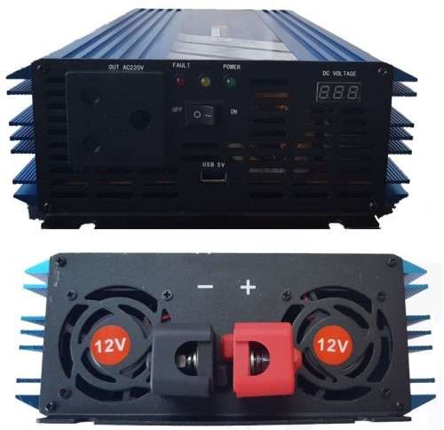 5000W POWER INVERTER-PURE SINEWAVE-10000W SURGE POWER-DC12V TO AC 220V-EXCELLENT QUALITY-LTD OFFER!