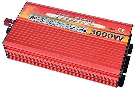 3000w POWER INVERTER - STABLE CONTINUOUS POWER DELIVERY  INVERTER - 12v DC T0 220v AC - LTD STOCK !!