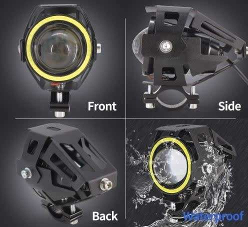 MOTORCYCLE LED SPOT LIGHT 3000 LUMEN WITH DIM & BRIGHT FUNCTION