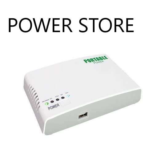 PORTABLE POWER...MINI UPS...9V/12V/15V/24V...IDEAL FOR YOUR PC and ROUTER WHEN POWER IS OUT !!